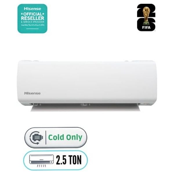 [QAS-30CFKA] Wall-mounted Split AC - 2.5 Ton - WiFi