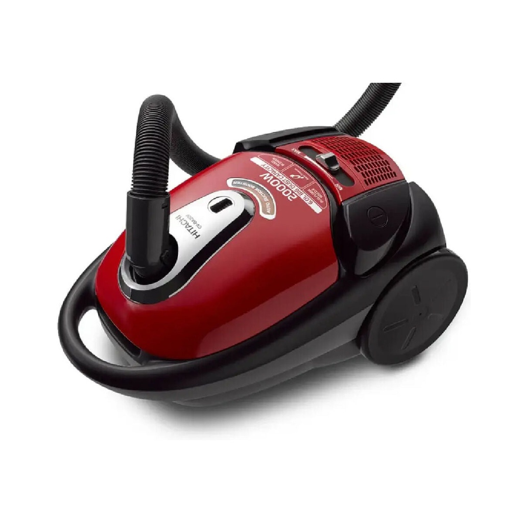 [CV-BG20PBREGCM] Cylinder Vacuum Cleaner, Red مكنسة هيتاشي