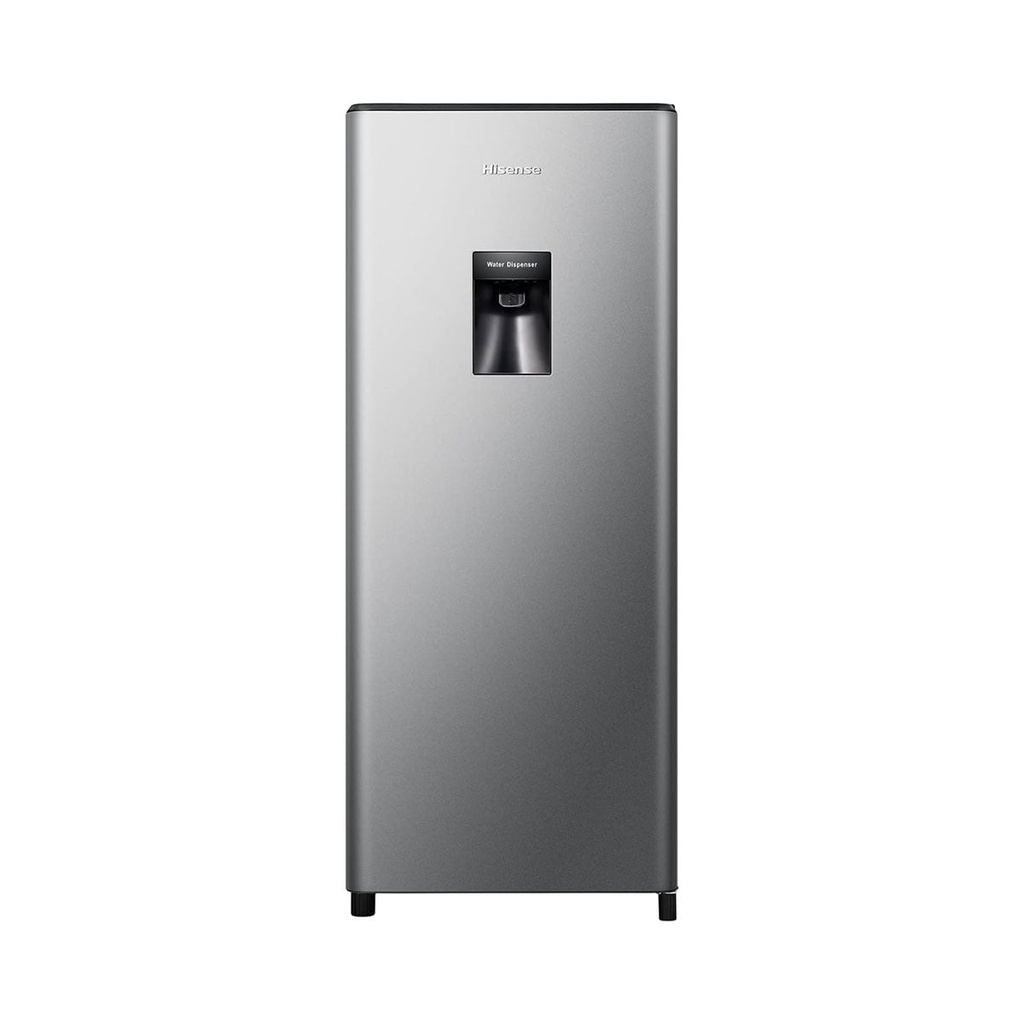[RR233N4WSU] Refrigerator With Water Dispenser 233 L, Silver ثلاجة هايسنس 233 لتر