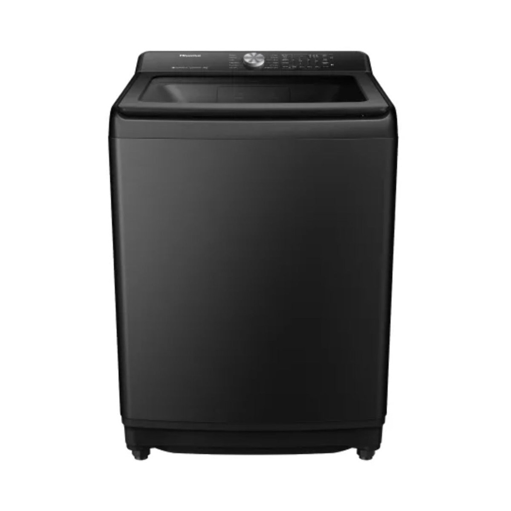 [WT5I2123DB] Top Load Washer 21 kg, Black غسالة ملابس باب علوية 21كغم هايسنس
