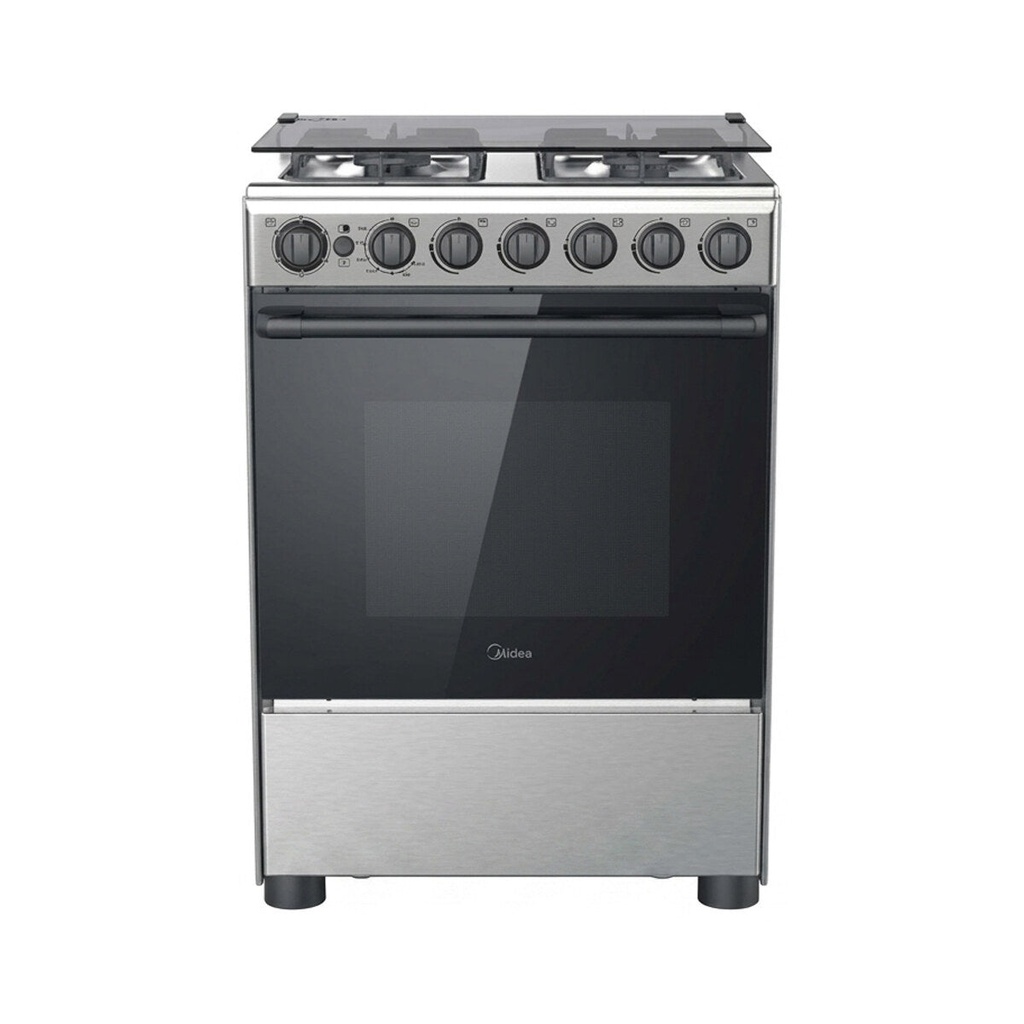 [BME62058-D-S] BME62058-D-S Gas Cooker 60x60, Stainless Steel