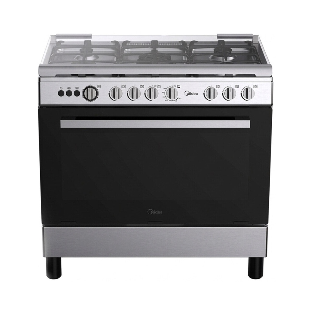 [LME95028] LME95028 Gas Cooker 90×60, Stainless Steel