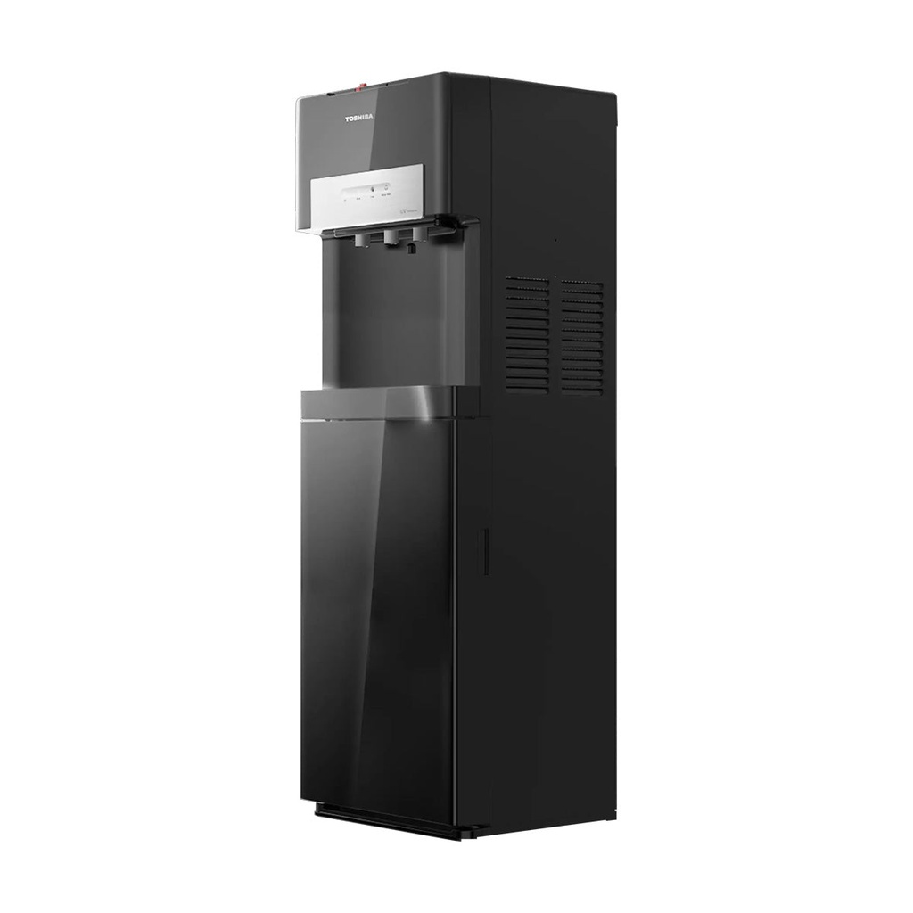 [RWF-W2035UVBIQ(K)] RWF-W2035UVBIQ(K) Free Standing Water Dispenser Bottom Loading, Black براد ماء توشيبا