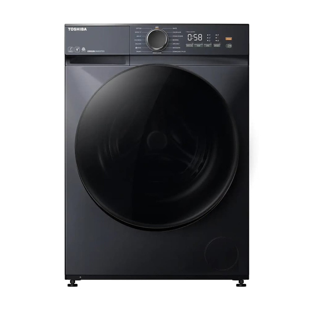 [TW-T21BU110UWB(MG)] TW-T21BU110UWB(MG) Front Load Washer, 10KG غسالة ذات فتحة جانبية انفيرتر+مدعومة بالذكاء الاصطناعي 10 كيلو توشيبا