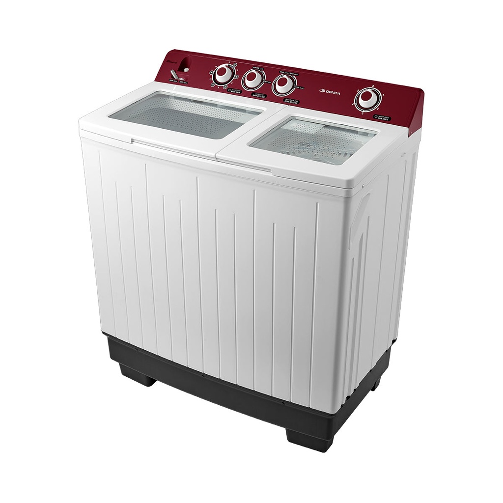 [HI-13550NWR] HI-13550NWR Twin Tub Washing Machine 13Kg, Red