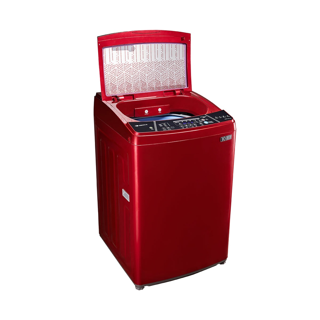 [QIWM-1800TLDR] QIWM-1800TLDR Top Loading Washing Machine Inverter DD Motor 16Kg, Red