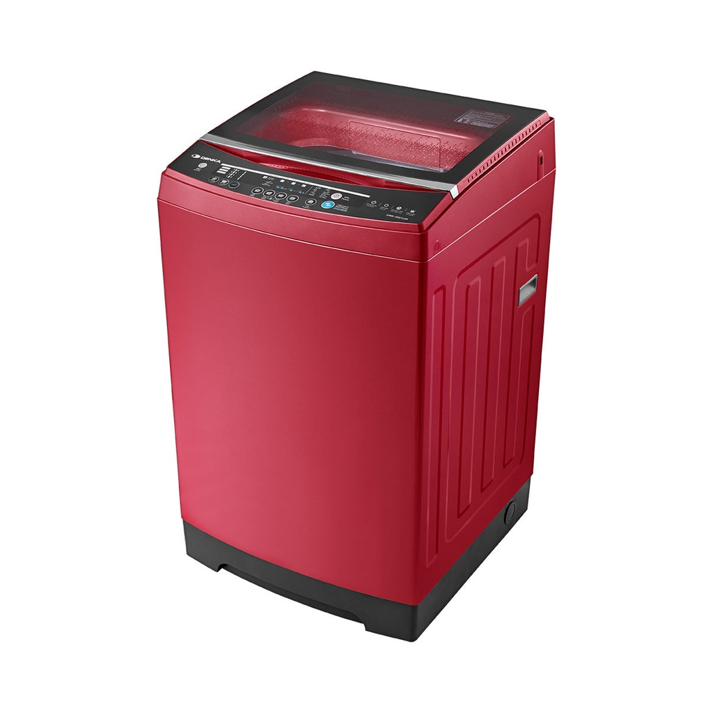 [QWM-1750TLDR] QWM-1750TLDR Top Loading Washer One Touch Smart Control, 16Kg, Red