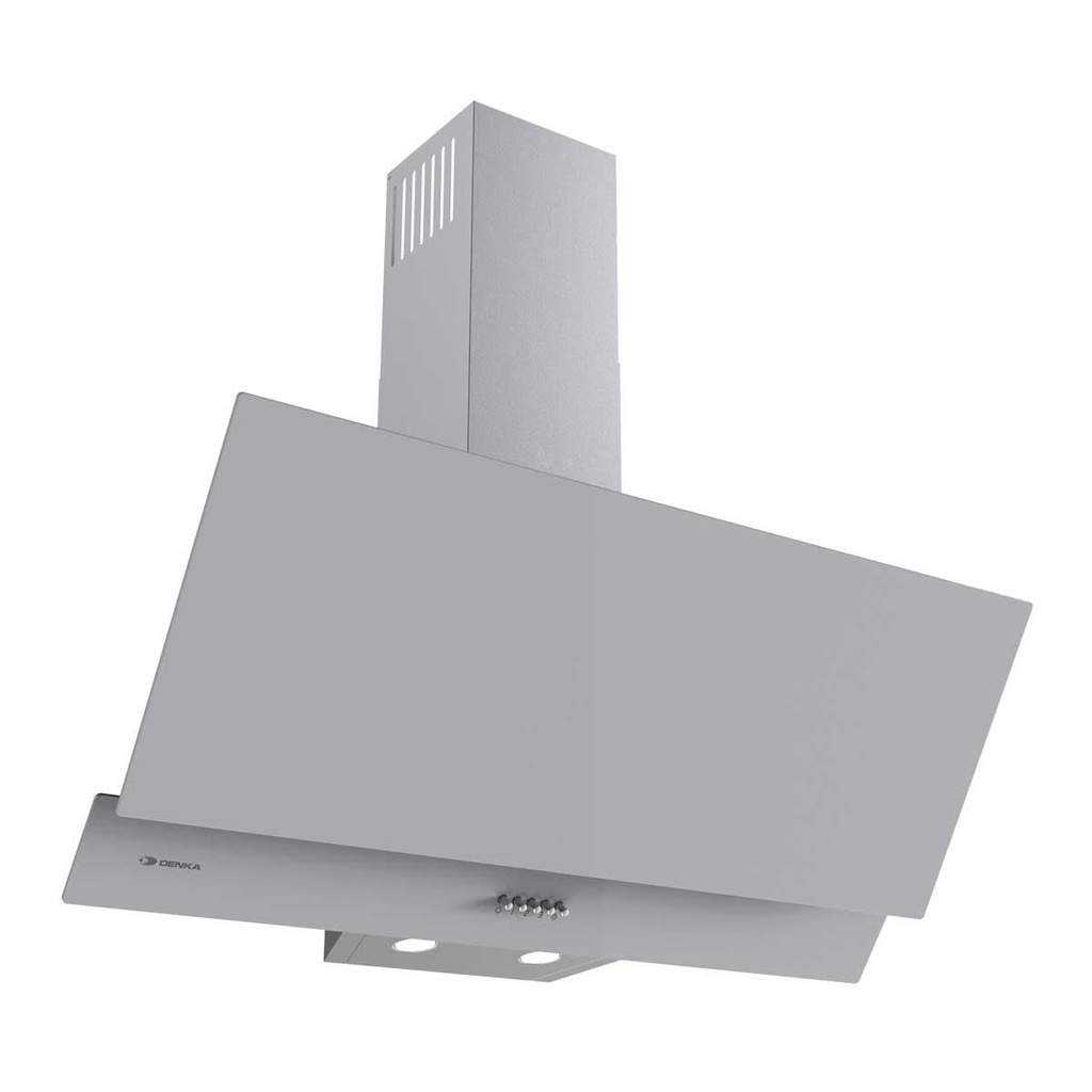 [CH90-D2GS] CH90-D2GS Hood Angled Inclined Mono Glazed, Silver