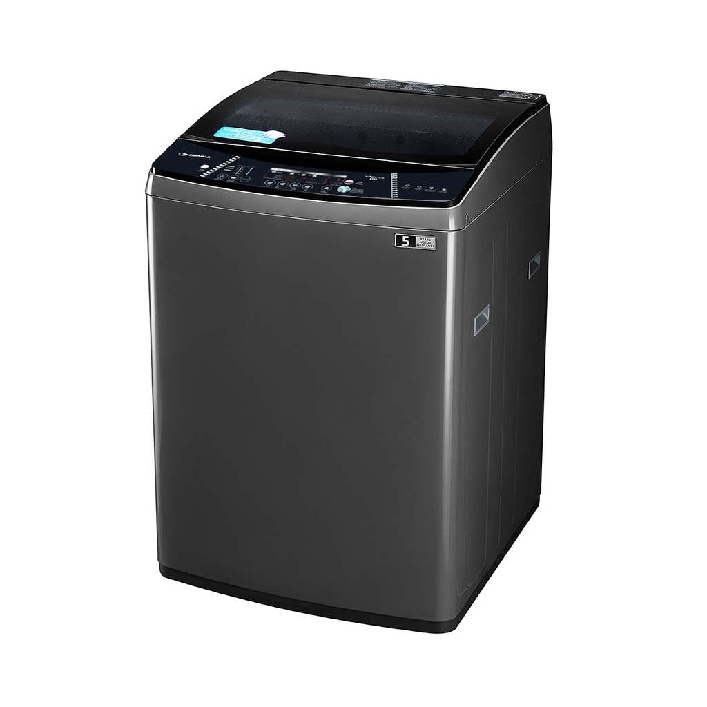 [QIWM-1800TLSL] QIWM-1800TLSL Top Loading Washing Machine Inverter DD Motor, 16Kg, Silver