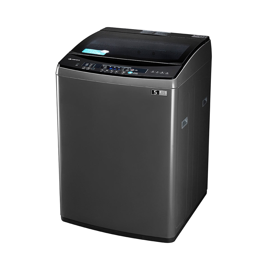 [QWM-1750TLSL] QWM-1750TLSL Top Loading Washer One Touch Smart Control, 16Kg, Silver