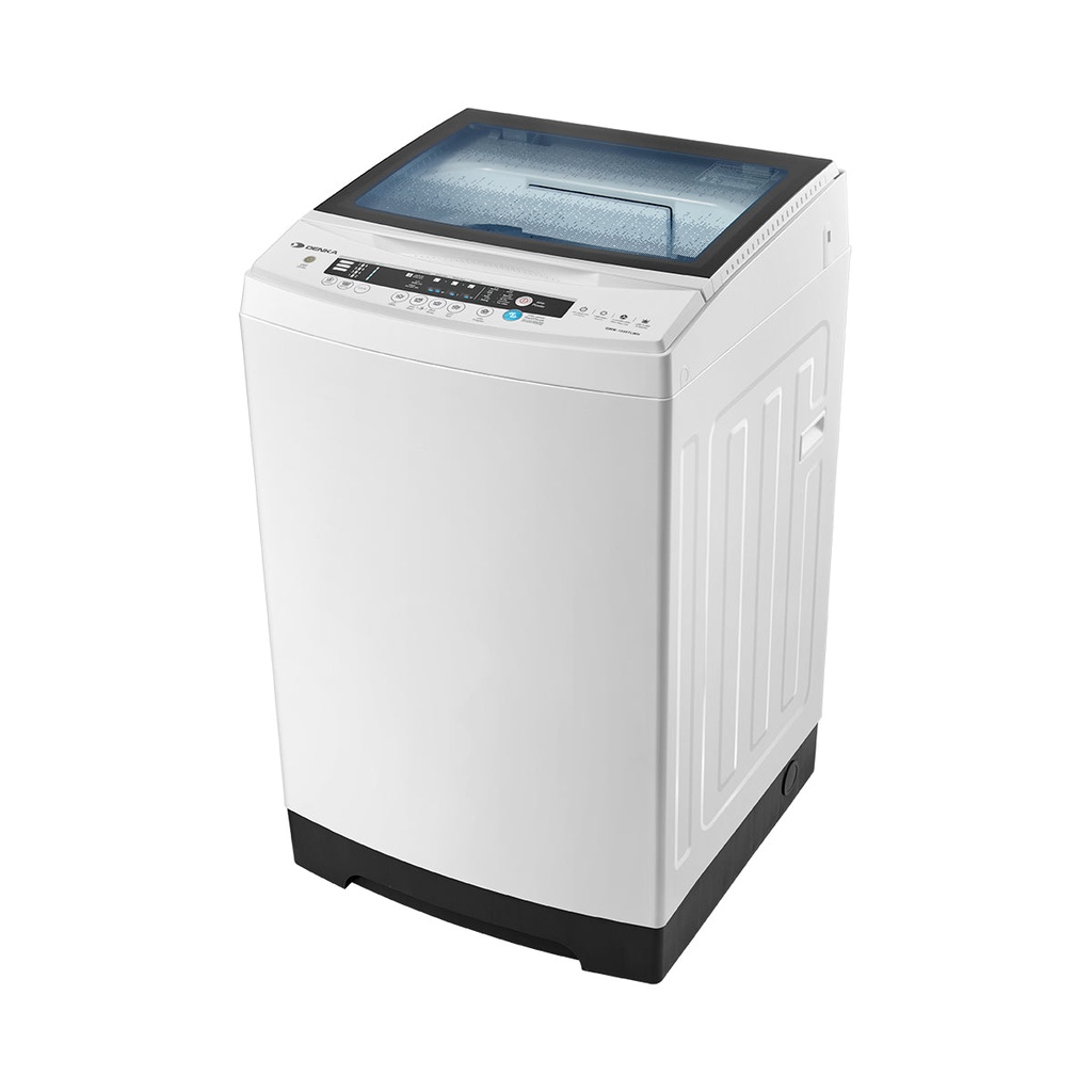 [QWM-1300TLWH] QWM-1300TLWH Top Loading Washer One Touch Smart Control, 10Kg, White
