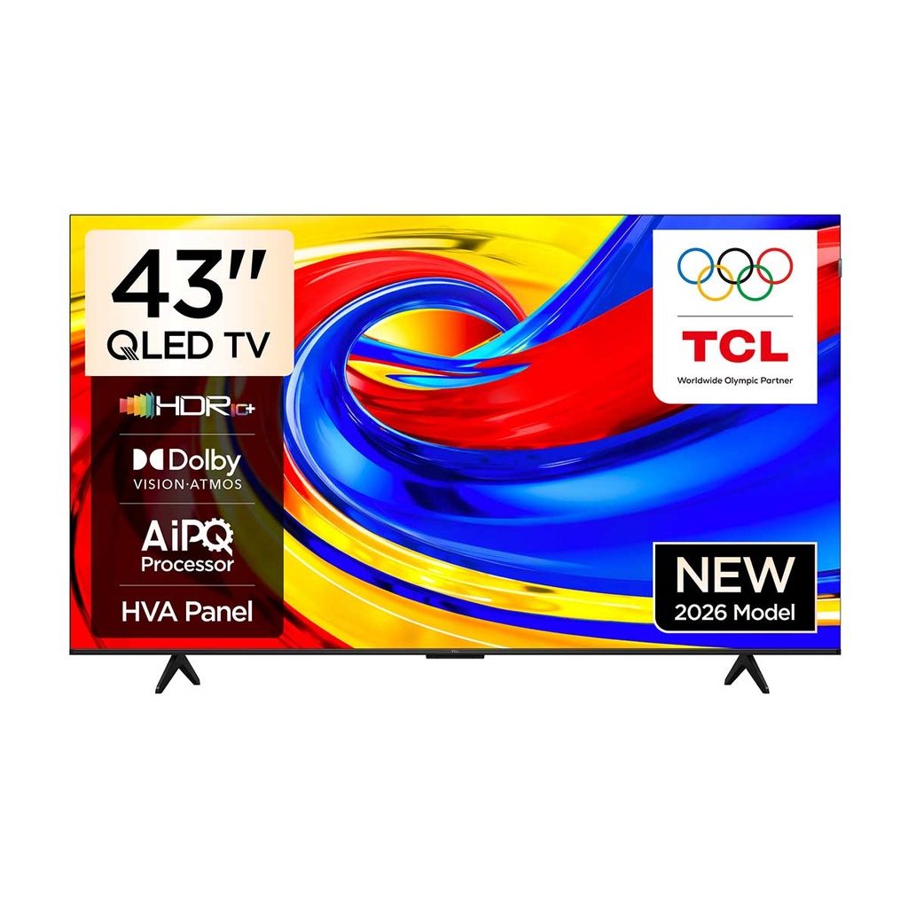 [43P7L] P7L 43-Inch  Premium QLED 4K TV HDR 10+ Dolby Vision Atmos