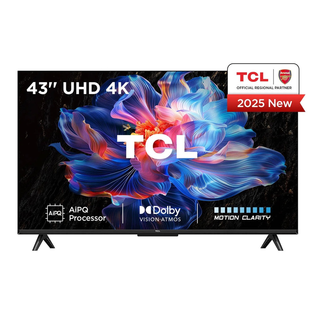 [43V6C] V6C 43-Inch UHD 4K TV With Dolby Audio HDR 10