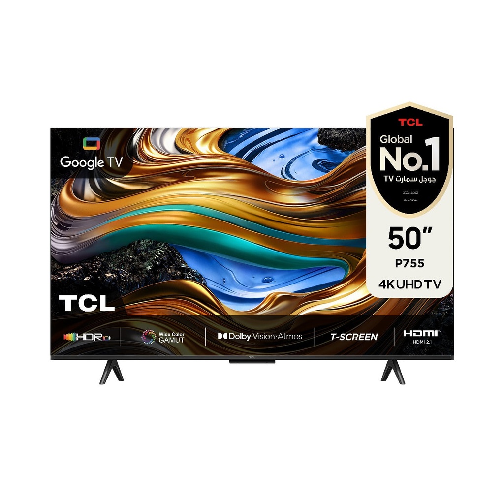 [50P755] P755 50-Inch UHD 4K TV 60Hz HDR 10+ Dolby Vision Atmos