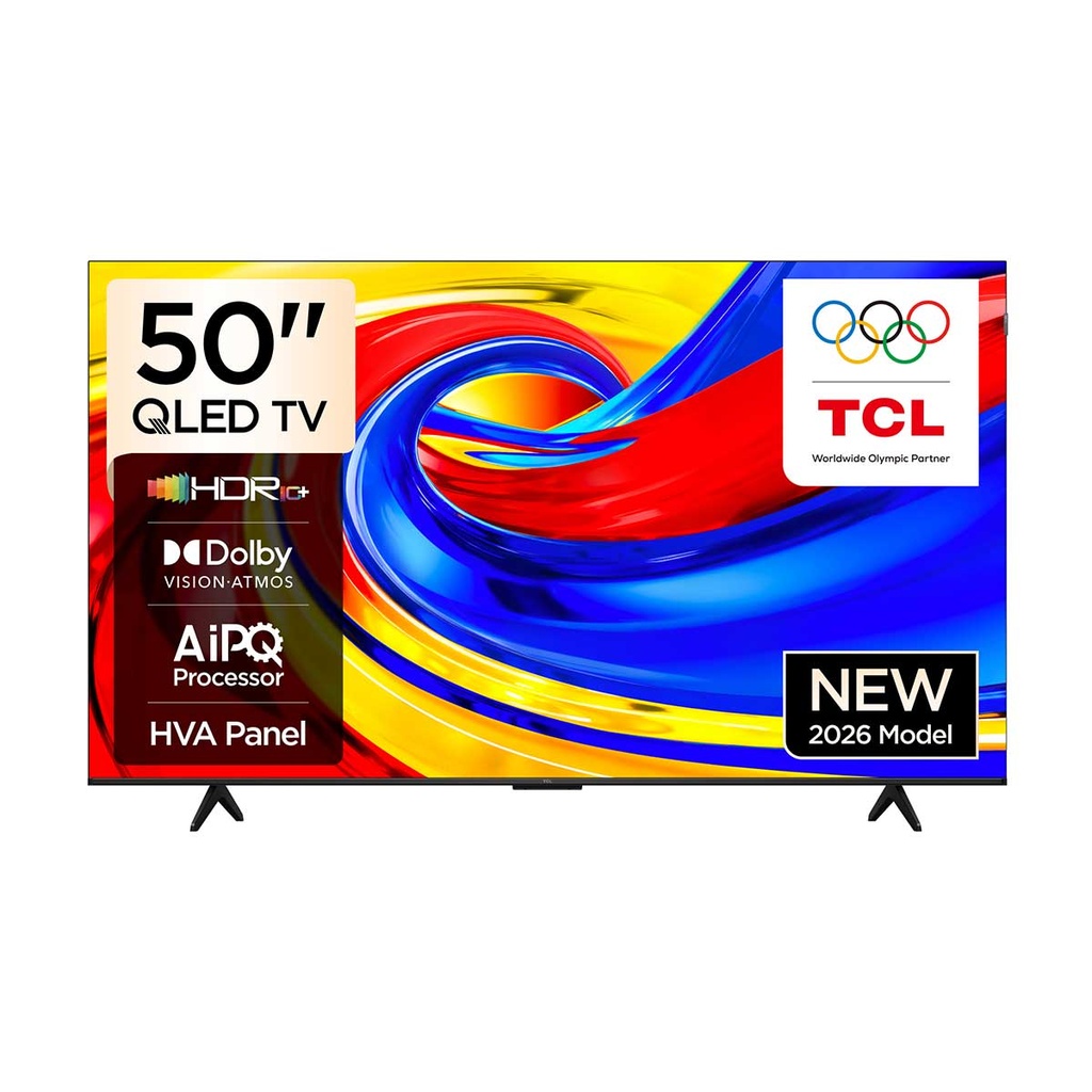 [50P7L] P7L 50-Inch  Premium QLED 4K TV HDR 10+ Dolby Vision Atmos