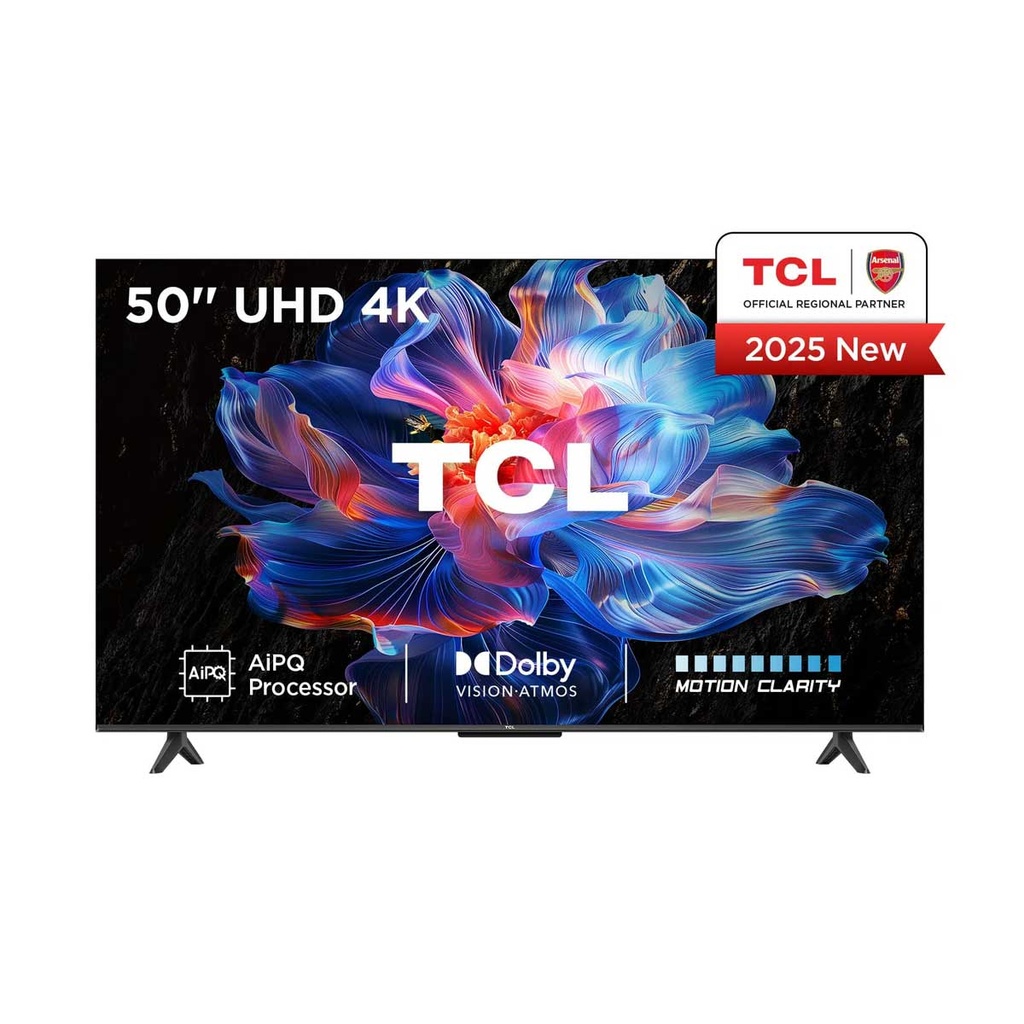 [50V6C] V6C UHD 4K TV With Dolby Audio HDR 10, 50-Inch