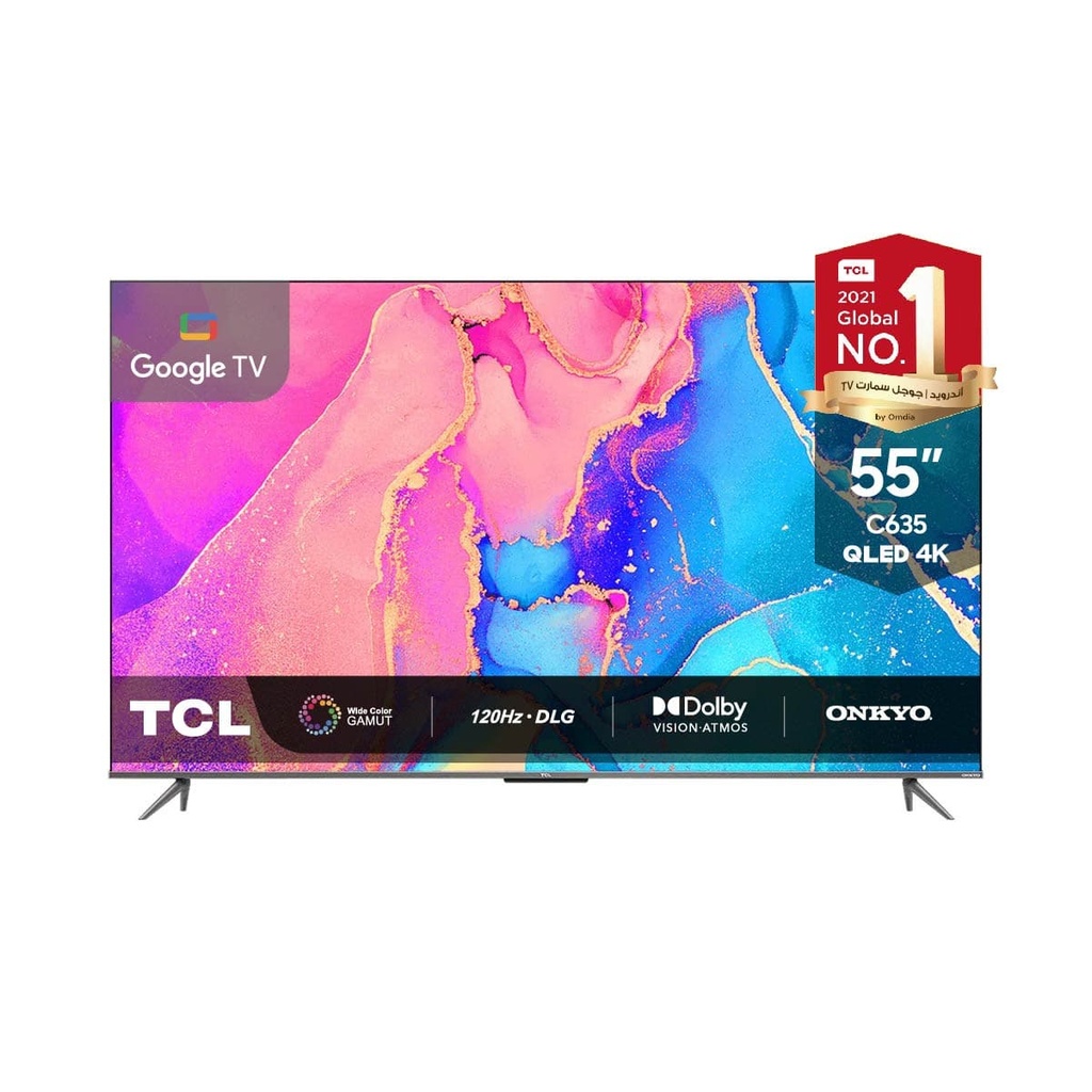 [55C635] C635 QLED 4K 55-Inch Google TV Dolby Vision