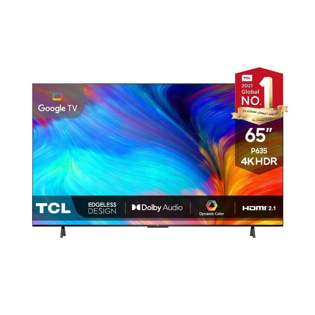 [65P635] P635 4K UHD Google TV With Dolby Audio, 65-Inch