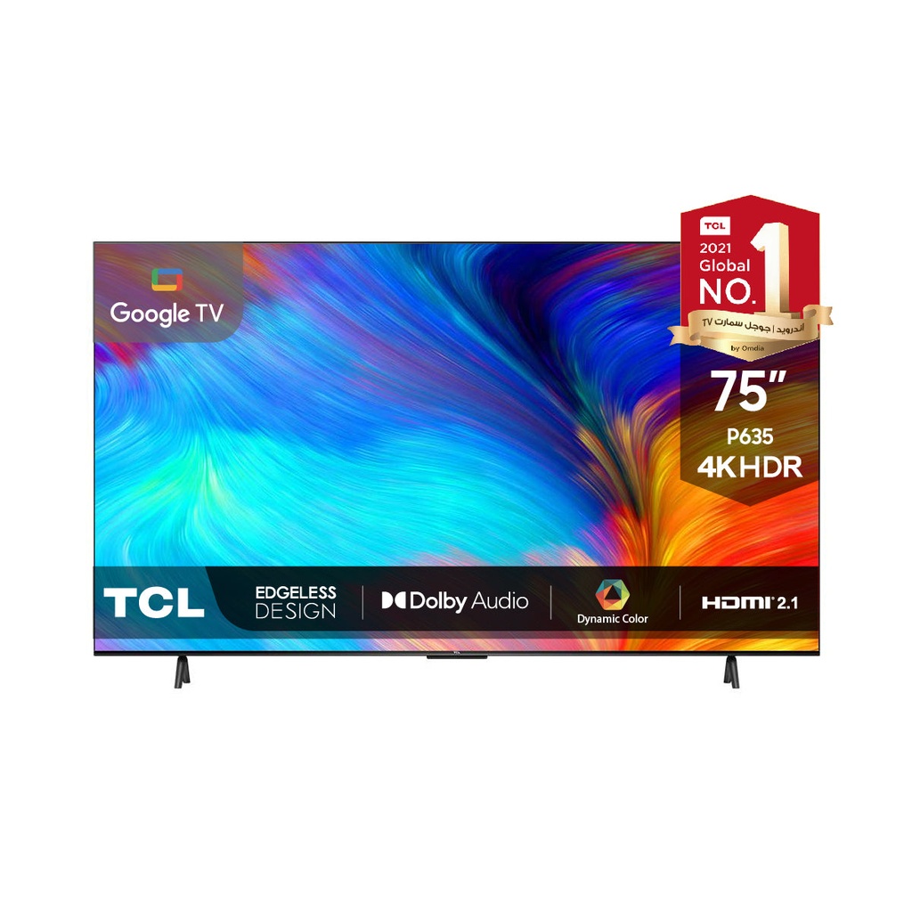 [75P635] P635 4K UHD Google TV With Dolby Audio, 75-Inch