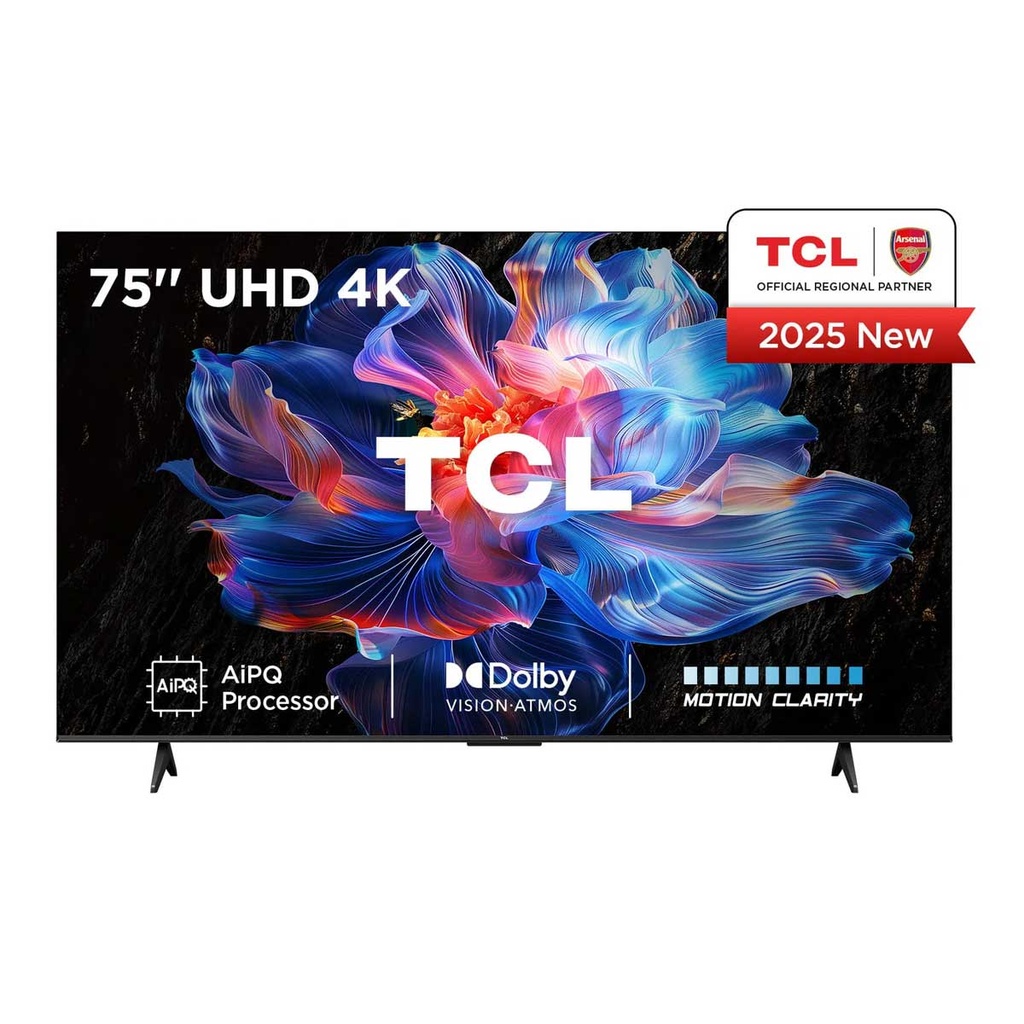 [75V6C] V6C 75-Inch UHD 4K TV With Dolby Audio HDR 10