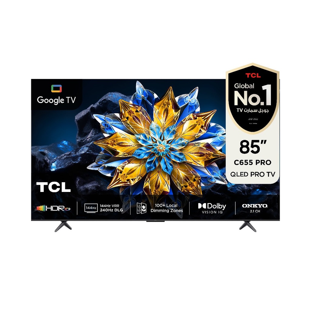 [85C655 PRO] C655 PRO 85-Inch QLED TV 100+ Local dimming 144Hz VRR HDR 10+