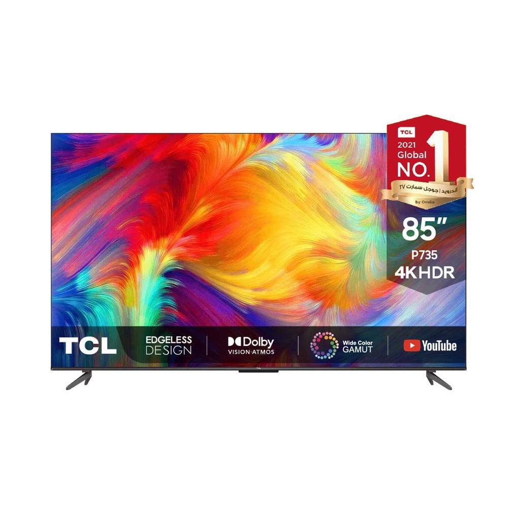 [85P735] P735 4K UHD Google TV With Dolby Atmos, 85-Inch