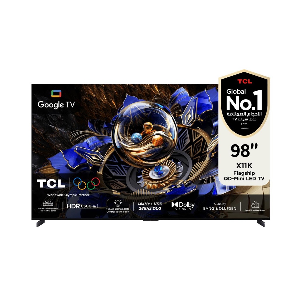 [98X11K] X11K Flagship QD-Mini LED TV Up to 14112 Zones HDR 6500 nits, 98-Inch