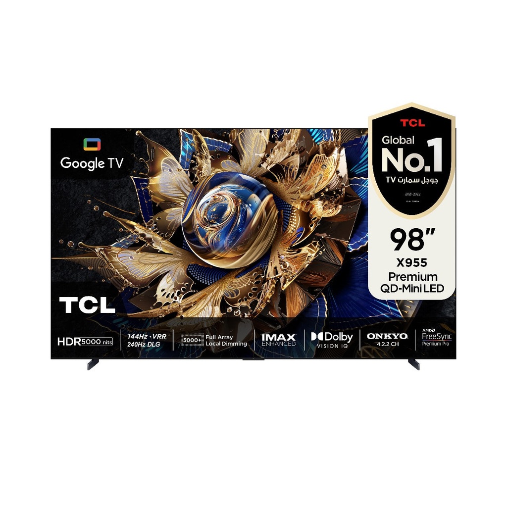 [98X955] X955 98-Inch Premium QD-Mini LED 4K TV 5000nits Local dimming 5000