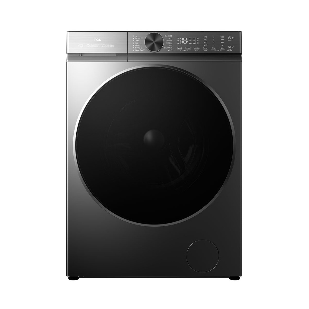 [C512WDG] C512WDG Front Load Washer 12KG/8KG Washer & Dryer Smart DD Motor, Dark Silver
