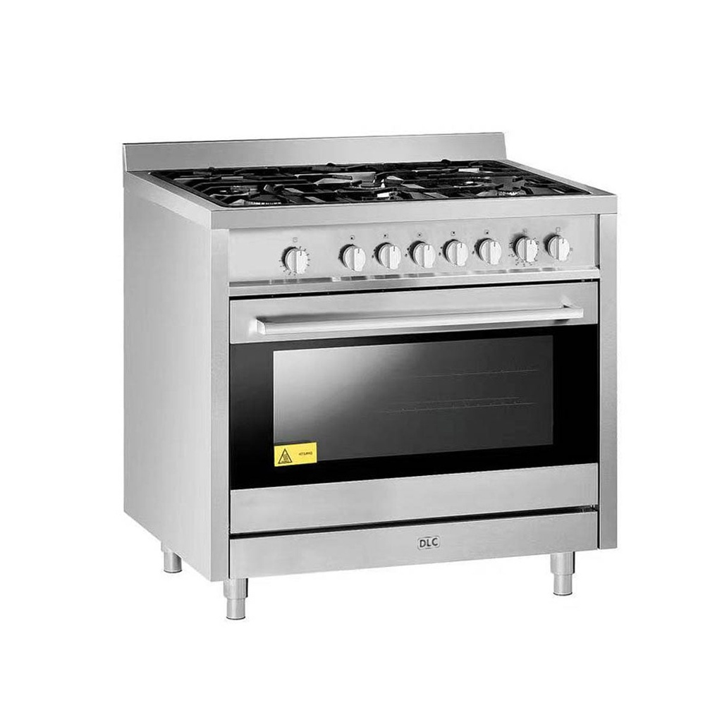 [F965TMSG2S1-D SILVER] D2193 F965TMSG2S1-D Grilling System & 5 Italian SABAF Burners, Silver