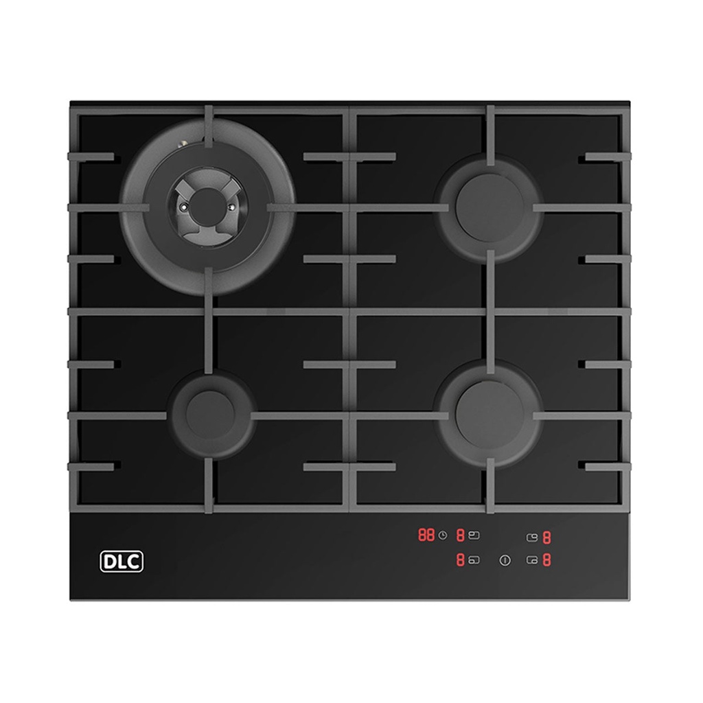 [AR-H640NT-E] D2196 AR-H640NT-E 4 Gas Burners Safety child lock, Black