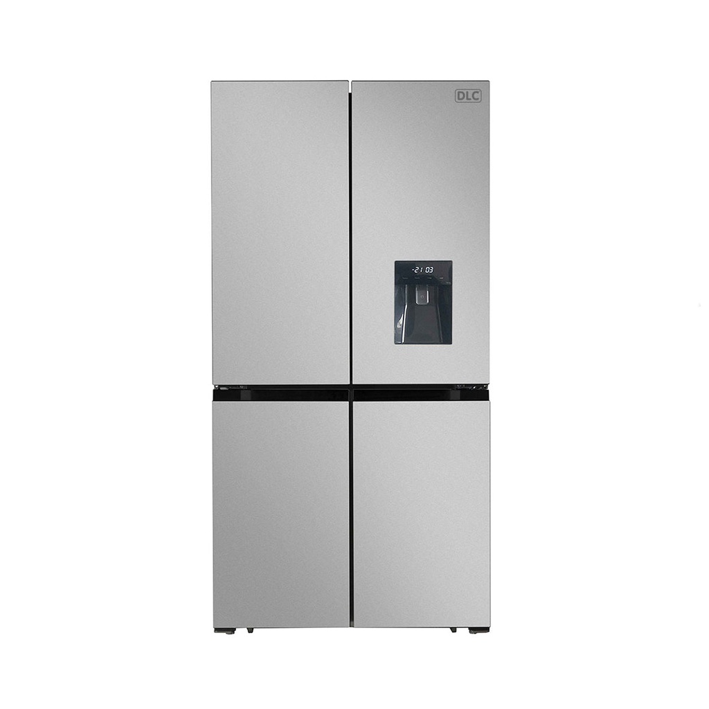 [RF-L585WD4-G] G Four Doors Refrigerator 24 Feet 585L, Gray