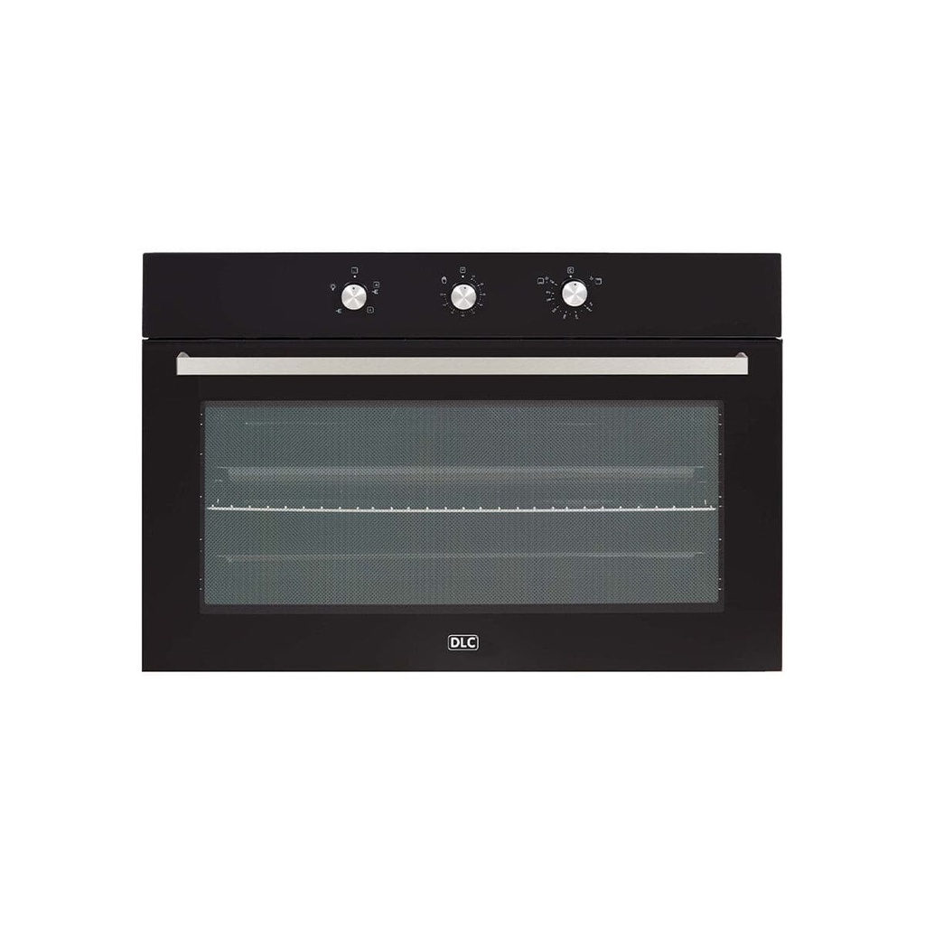 [DLC-2090 BL] D3158 Built-in gas oven (90 cm) Black 98 Liters