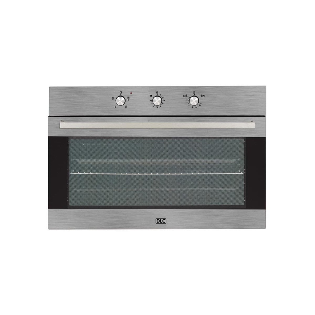 [DLC-2090 ST] D3157 Built-in gas oven (90 cm) Stainless Steel 98 Liters