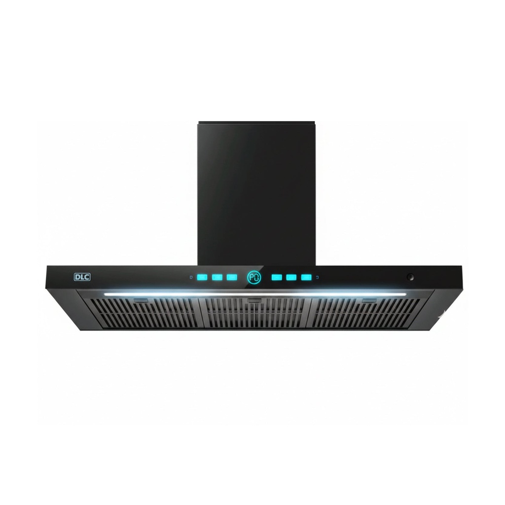 [D-T60GM-2001] Cooker Hood, Black مفرغة هواء دي ال سي