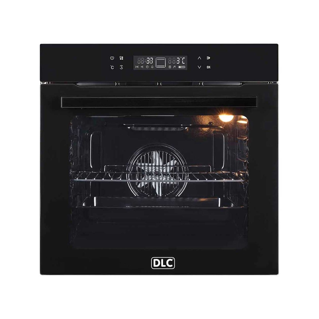 [EC-75L-12FB] D3145 Built-in Electric Oven (60 cm) Black 75 Liters