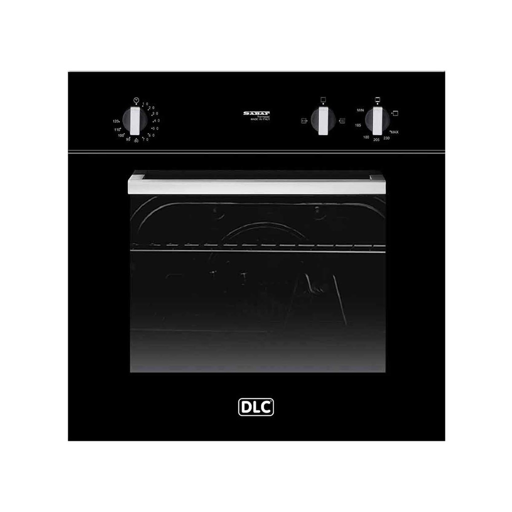[FG1-TMR] Built-in Gas Oven (60 cm) Black 56 Liters