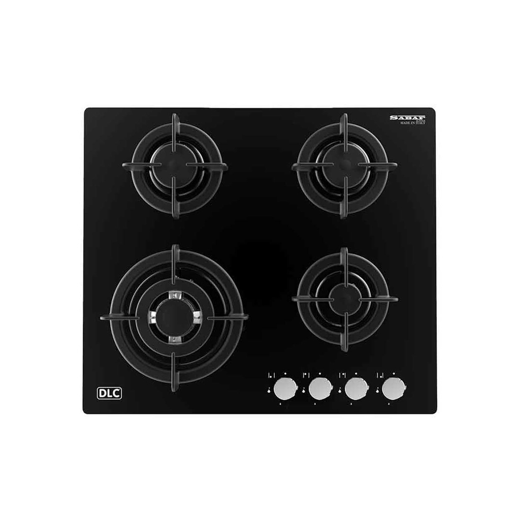 [G460CBB] D2157 G460CBB 60cm Gas Built-In Cooker Black Glass