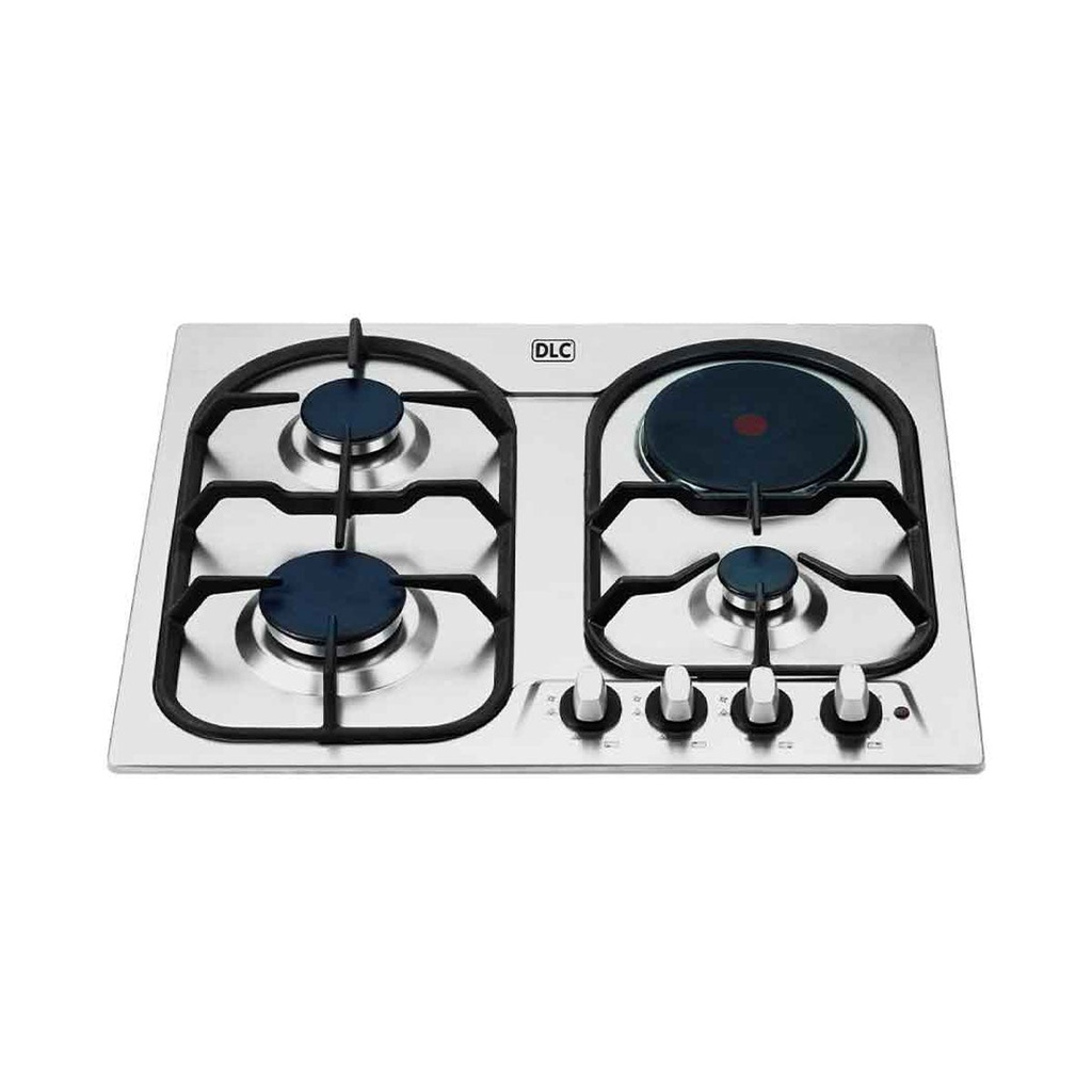 [GEH-604BS-ACIS] Built-In Gas Cooker 4 Burners, Silver