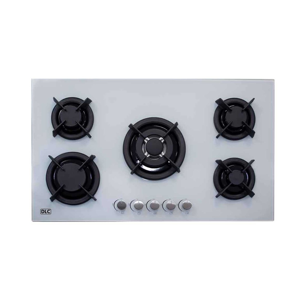 [GHG-915-ACWIIS] D2124 90cm Gas Built-In Cooker White Glass