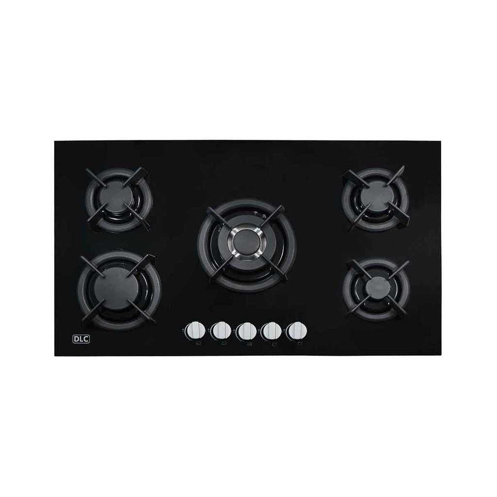 [GHG-915-ACBS] D2126 90cm Gas Built-In Cooker Black Glass