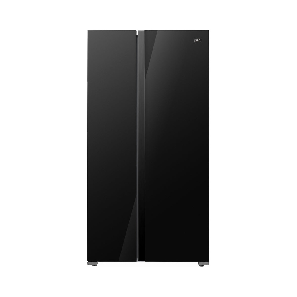 [H-F2S532L-BG] BG Side by Side Door Refrigerator 532 L, Black