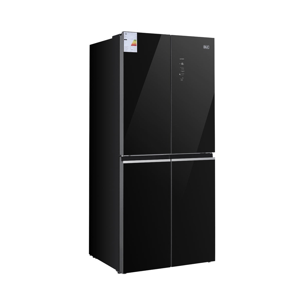 [H-F4M466L-BG] Four Doors Refrigerator 466 L, Black