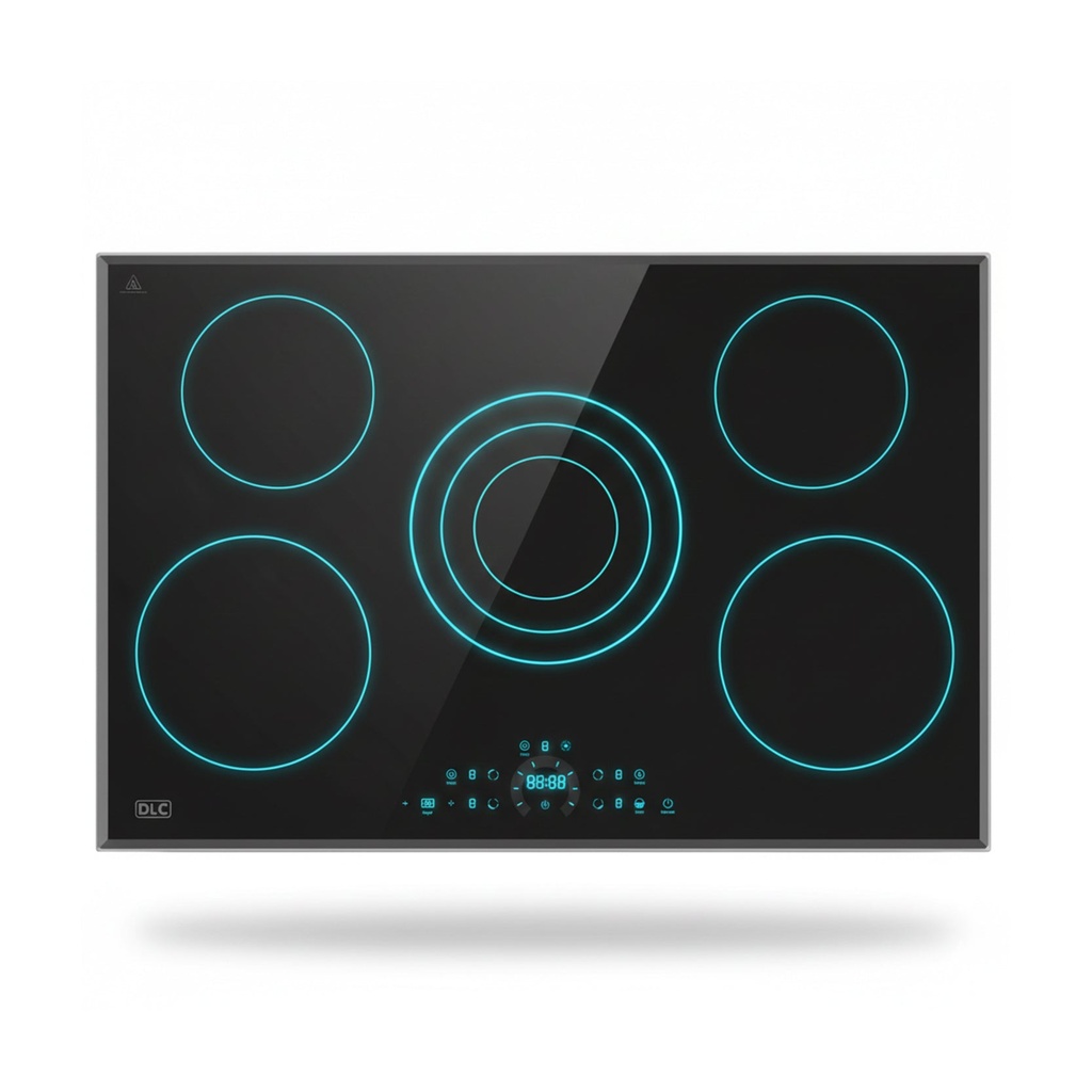 [K-905-TAP] Built-in Electric Cooker 5 Burners, Black