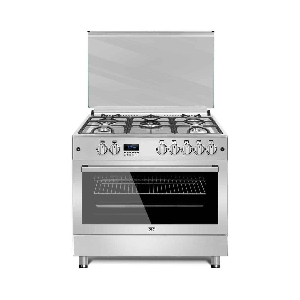 [PS50G2-DI] LCD Screen + Digital Timer 5 Italian SABAF Burners, 110 Liters
