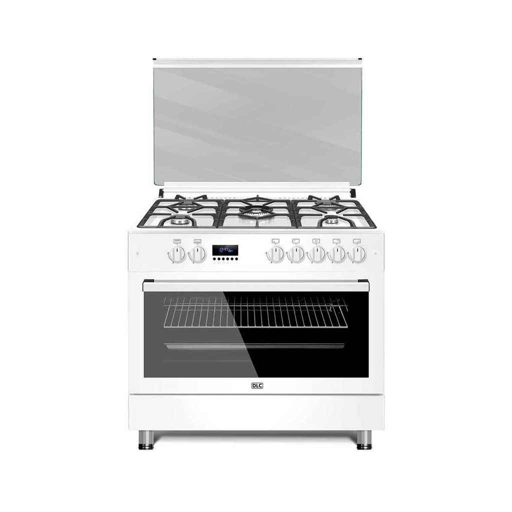 [PS50G2-WH] D2221 Free Standing Gas Cooker (90 cm), White