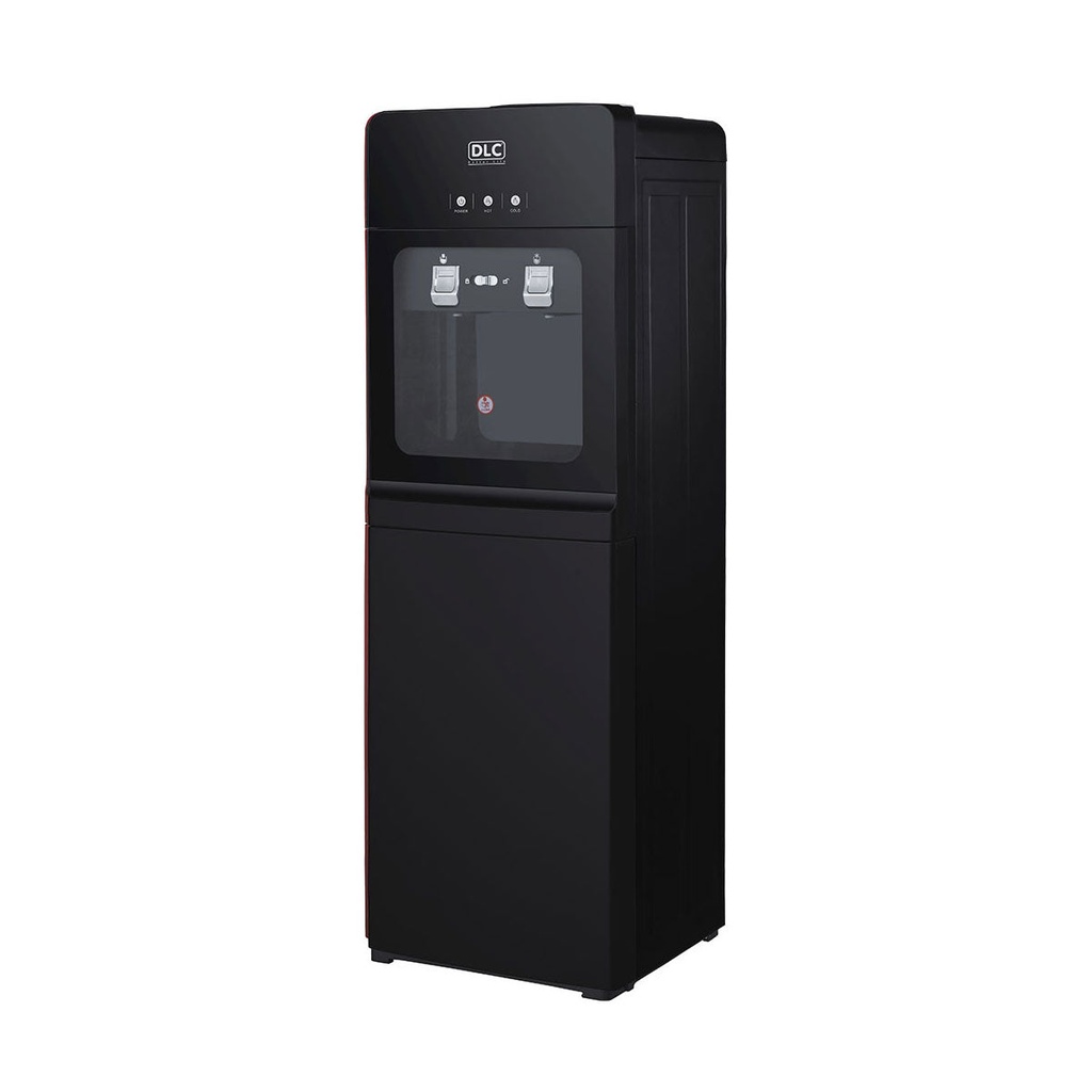 [PS-SLR-152B-BD] BD Water Dispenser With Refrigerator, Black