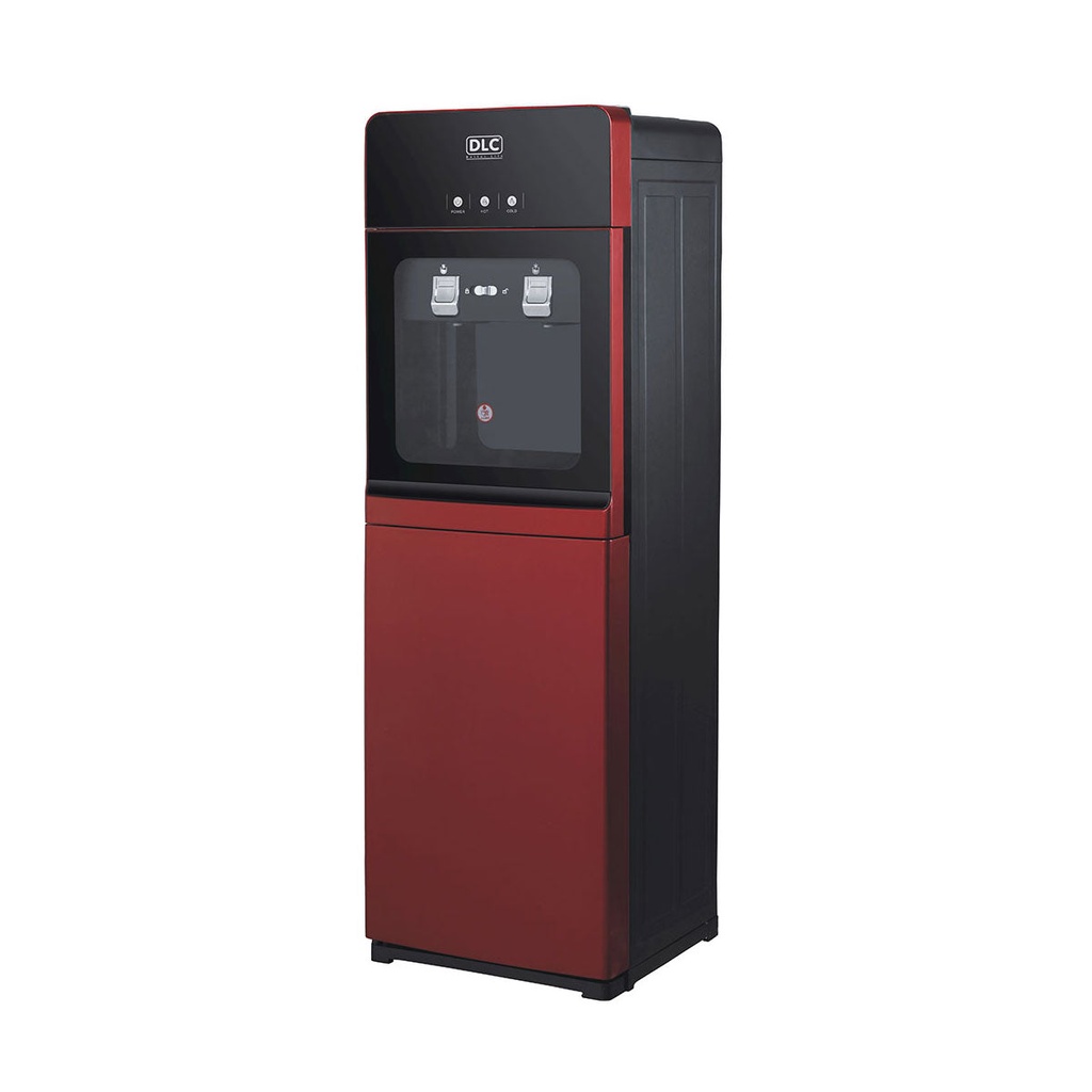 [PS-SLR-152R-TD] TD Water Dispenser With Refrigerator, Red