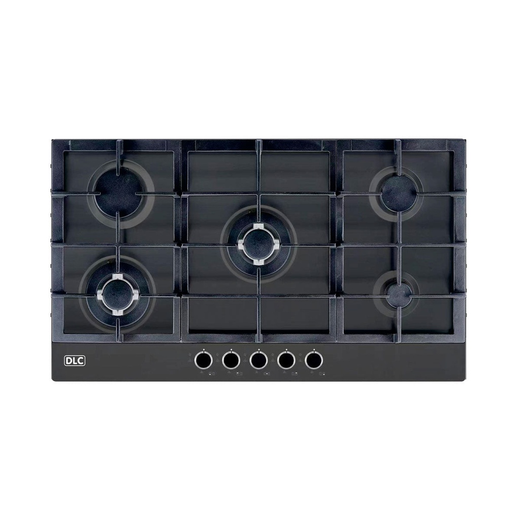 [T-CHS915-FCIS2TB] D2201 T-CHS915-FCIS2TB 5 Burners (3 Regular + 2 wok), Black