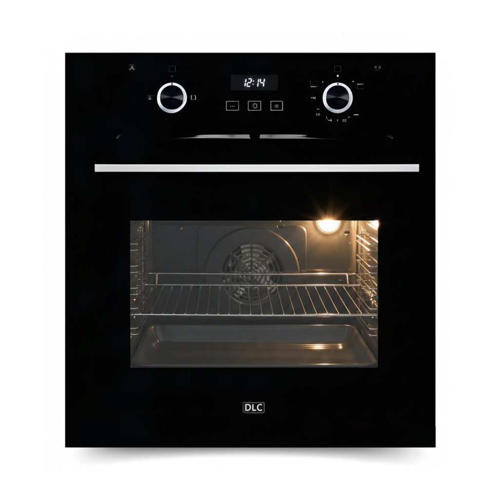 [T-FG60LG-02G] Built-in Compact Gas Oven 60 L, Black